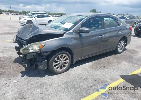 2019 Nissan Sentra Sv из США, поврежденный, VIN 3N1AB7AP6KL608116